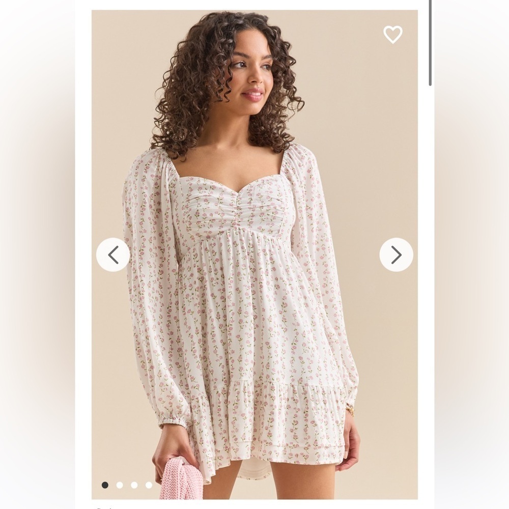 New with tags Altar’d state Lenny floral babydoll dress